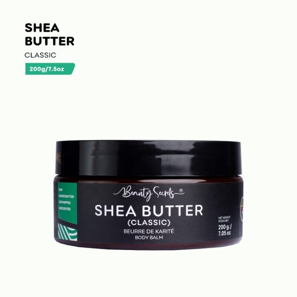 Beauty Secrets Family Size Unrefined Shea Butter Hair and Skin Moisturizer