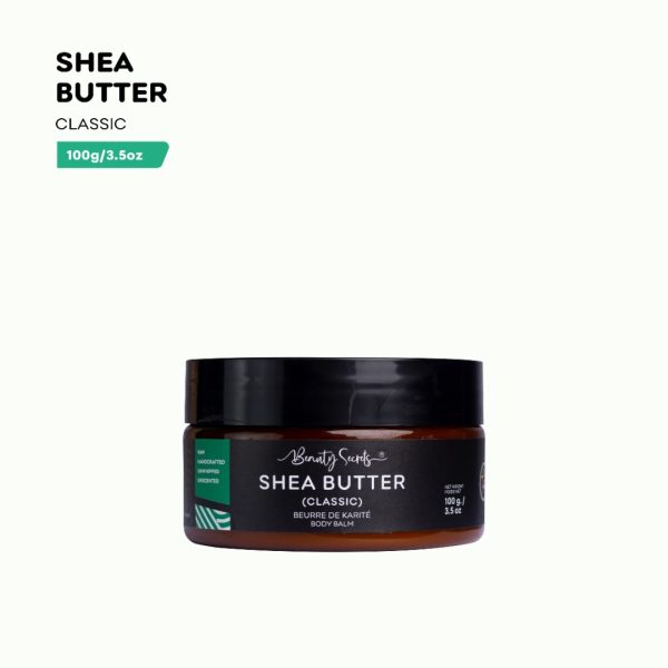 Beauty Secrets Family Size Unrefined Shea Butter Hair and Skin Moisturizer